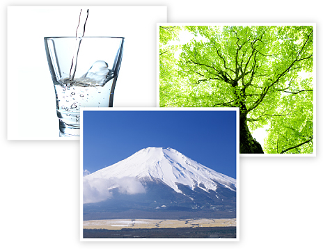 富士の湧水イメージ